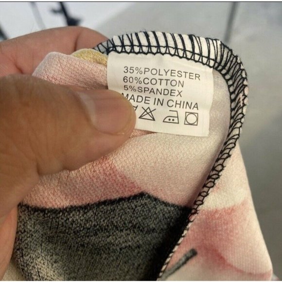 New Homeyee Floral Print Bodycon Pencil Dress Work Casual‎ Women Size Medium - Picture 10 of 10